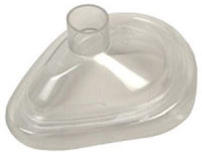 Oxygen Mask LSP Life Support Products Elongated Style Adult Size 5 Without Strap