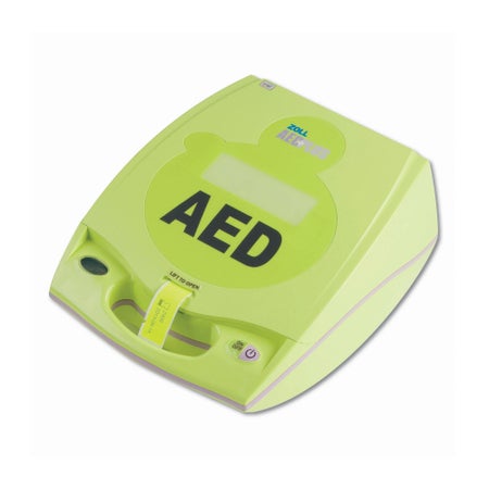 AED Unit Automatic Zoll® Electrode Pads Contact Battery Operated LCD Display