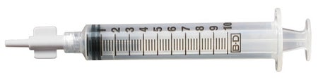 Syringe Adapter Winged Luer For Direct G&J Port Access 10 mL Syringe