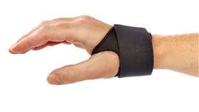 Finger Splint Freedom® CMC ThumbFit™ Small Left Hand Black