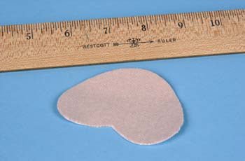 Foot Pad Dr. Jill's One Size Fits Most Adhesive Backing Foot