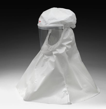 3M™ Versaflo™ Economy Air Purifying Respirator Hood Pull On One Size Fits Most White
