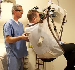 Patient Lift Mesh Sling Large 190 to 320 lbs. Weight Capacity