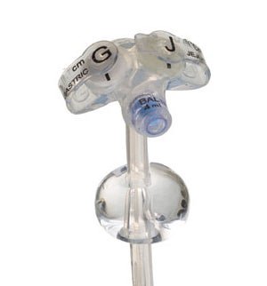 Low-Profile Transgastric-Jejunal Feeding Tube G-JET® 16 Fr. 2.0 cm Tube Silicone Sterile