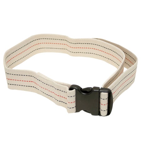 Gait Belt 72 Inch Length Pinstripe Cotton