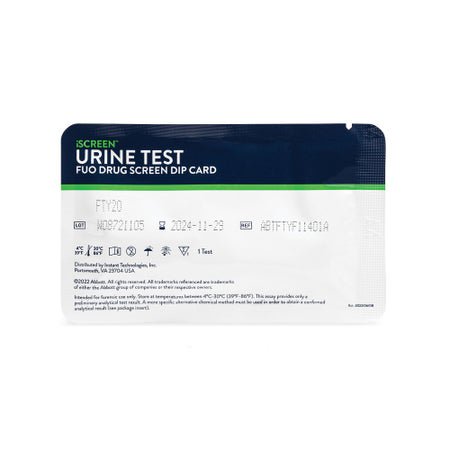 Drugs of Abuse Test Kit iScreen® AMP, BAR, BZO, COC, mAMP/MET, MOP, MTD, PCP, TCA, THC 25 Tests CLIA Non-Waived
