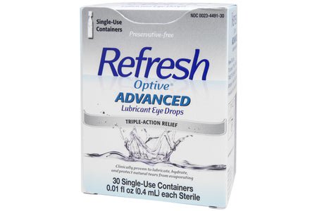 Eye Lubricant Refresh® Optive™ Advanced 0.1 oz. Eye Drops