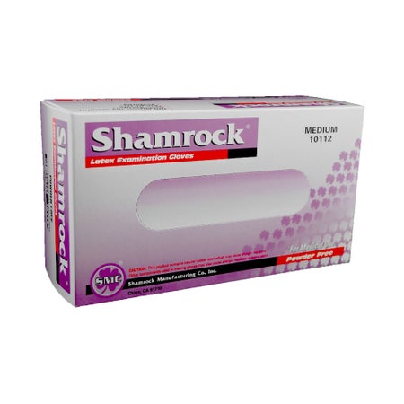 Exam Glove 10000 Series Medium 100 per Box NonSterile Latex Standard Cuff Length Fully Textured Ivory Not Rated