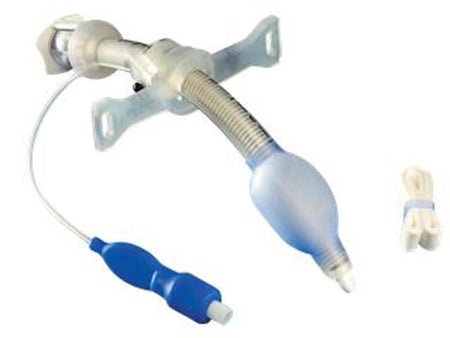 Cuffed Tracheostomy Tube Bivona® Mid-Range Aire-Cuf® Hyperflex™ Flexible IC Size 7.0 Adult