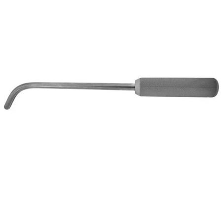 Breast Dissector BR Surgical Silverstein 14 Inch Length Curved Blunt Tip