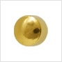 Mini Ear Piercing Stud MediStuds® 24K Gold Plated Stainless Steel Gold Ball Traditional Mount