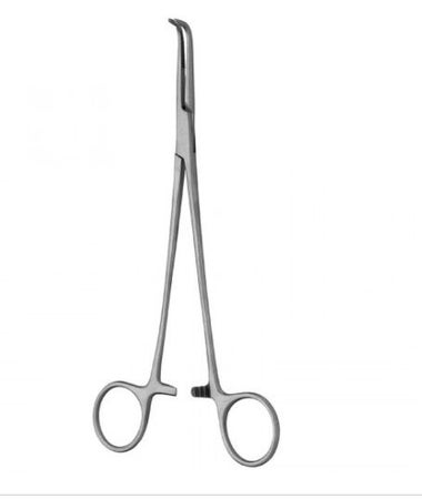 Thoracic Clamp V. Mueller® Kantrowitz 9-1/2 Inch Length Stainless Steel / Stellite