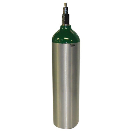 Oxygen Cylinder (Filled) Mada Medical Size D Aluminum