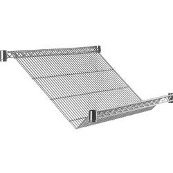 Slanted Shelf Cart Super Erecta® Steel Frame 24 X 48 Inch
