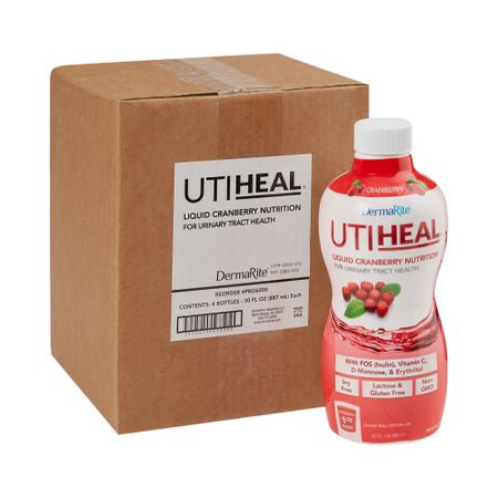 Oral Supplement UTIHeal™ Cranberry Flavor Liquid 30 oz. Bottle