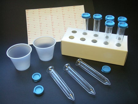 Urine Specimen Collection Kit Uri-Pak™ 3.5 oz. Cup / 12 mL Tube Polystyrene Tube Collection Cup / Urine Collection Tube NonSterile