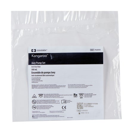 Enteral Feeding Pump Bag Set Kangaroo™ Joey 500 mL DEHP-Free PVC NonSterile