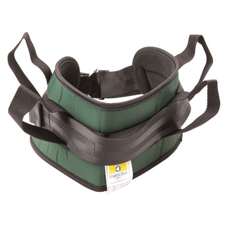 Gait Belt with Handles 28 to 48 Inch Length Green