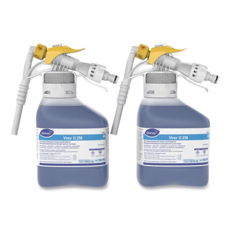 Glass / Surface Cleaner Diversey™ Glance® HC Glass and Multi-Surface RTD® Dispensing System Liquid Concentrate 1.5 Liter Bottle Ammonia Scent NonSterile
