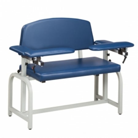 Blood Drawing Chair Lab X Series Dual Adjustable Flip Up Armrests Desert Tan 400 lbs. Weight Capacity