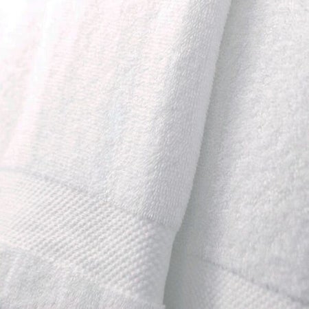 Hand Towel EuroClassique® Centium Core Technology® 16 X 30 Inch Cotton 90% / Polyester 10% White Reusable