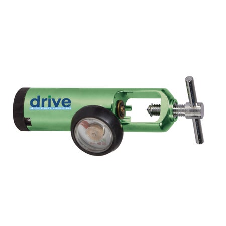 Drive™ Pediatric Oxygen Regulator Click Style 0 - 4 LPM Barb Outlet CGA-870