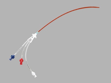 Spectrum Central Venous Catheter Tray 7 Fr. / 13 Equivalent Gauge Catheter, 0.032 Inch Wire Guide Triple Lumen