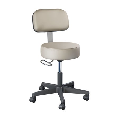 Exam Stool Value Plus Series Spin Lift Height Adjustment 5 Casters Clamshell