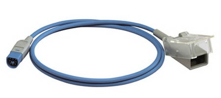 Diagnostic Adapter Cable 3 Meter, Latex-free For SpO2 Patient Monitor