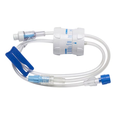 IV Extension Set Needle-Free Port Standard Bore 7 Inch Tubing Without Filter Sterile