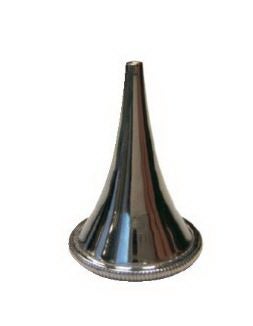 Ear Speculum Tip Round Tip Size 3 Ebonized 3 mm Length Reusable
