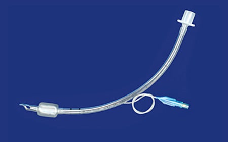 Cuffed Endotracheal Tube Parker Flex-Tip Easy Curve™ Curved 5.0 mm ID Pediatric Bevel