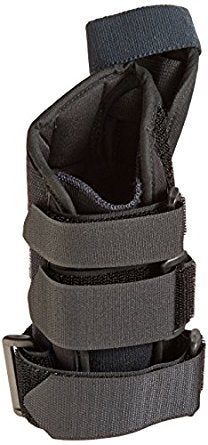 Wrist Brace with Thumb Spica Primo® Aluminum / Elastic / Foam / Plastic / Polyester Left Hand Black X-Small
