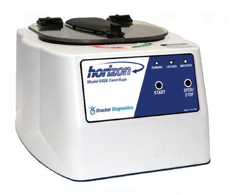 Single Speed Centrifuge 600 Series 6 Place Horizontal Rotor Fixed Speed 3,380 RPM
