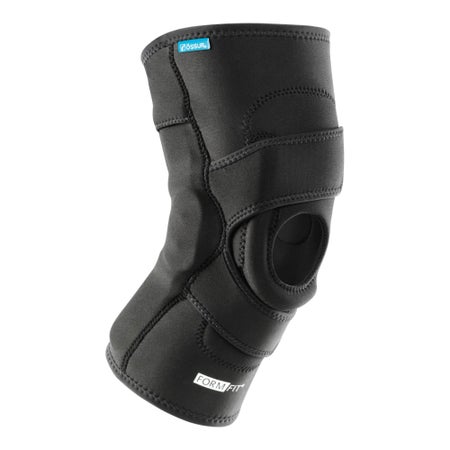 Knee Brace Ossur® FormFit® Hinged Lateral J Large Pull-On 21 to 23-1/2 Inch Thigh Circumference / 15 to 17 Inch Knee Circumference / 16 to 18 Inch Calf Circumference Left Knee