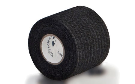 Athletic Tape Sher-Light™ Black 2 Inch X 2-1/2 Yard Polyester / Cotton / Spandex NonSterile