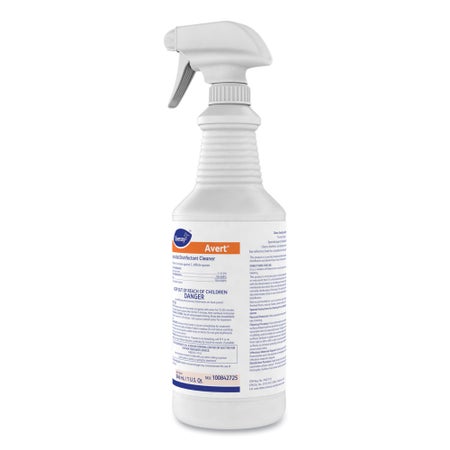 Surface Disinfectant Cleaner Diversey™ Avert™ Trigger Spray Liquid 32 oz. Bottle Chlorine Scent NonSterile