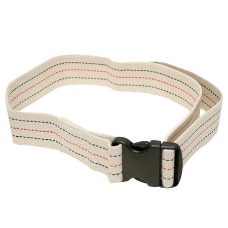 Gait Belt FabLife™ 44 Inch Length Pinstripe Cotton