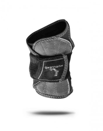 Wrist Brace Mueller® Hg80® Hydracinn Fabric / Steel Left or Right Hand Black Small / Medium