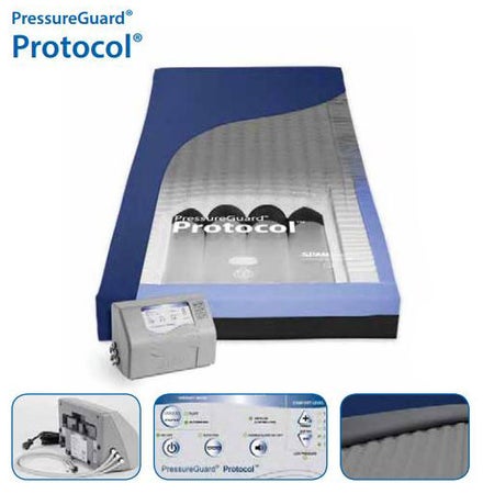 Bed Mattress PressureGuard® Protocol® Microclimate Alternating Pressure Therapy 7 H X 42 W X 80 L Inch