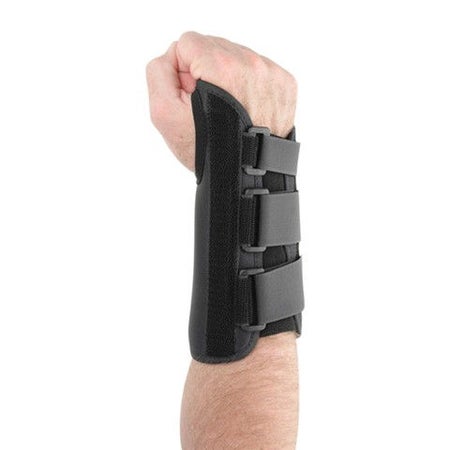 Wrist / Forearm Brace Ossur® Formfit® Aluminum / Cotton / Polyester Left Hand Black X-Small