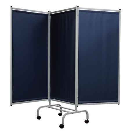 Privacy Screen Privess™ Elite Folding 3-Panel Steel / Vinyl