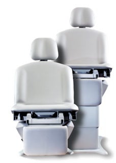Hi-Lo Exam Table Assist Power Procedure Table™ Electric Foot Control 28 W X 69 L Inch Power Backrest 450 lbs. Weight Capacity