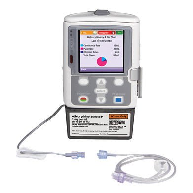 IV Pump Extension Set CADD® Without Port 69 Inch Tubing 0.2 Micron Filter Sterile
