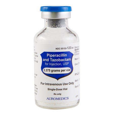 Piperacillin Sodium / Tazobactam, Preservative Free 3.375 Gram Intravenous Injection 30 mL