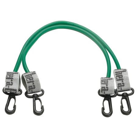 Exercise Resistance Tubing with Connectors TheraBand® Green 24 Inch Length Medium Resistance