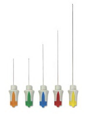EMG Needle Electrode Dantec® DCN 26 Gauge X 2 Inch Length Coated Stainless Steel / Tungsten Sterile Ultra Sharp Concentric Needle Tip Disposable