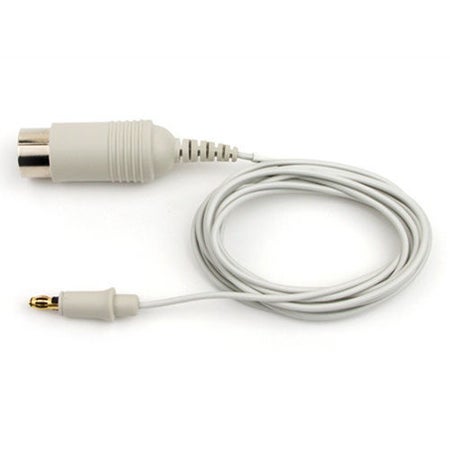 EMG Needle Holder Dantec HUSH Shielded Cable, 59 Inch Lead Length, Pogo Pin End For Dantec DCN Electrodes