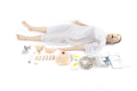 Training Mannequin Nursing Anne SimPad Capable Full-Size / Tan Skin Tone Female Adult