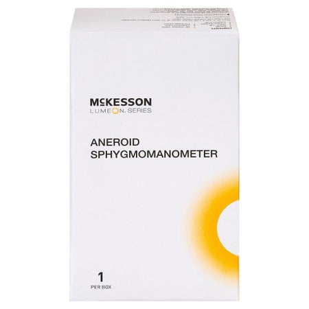 Aneroid Sphygmomanometer Unit McKesson LUMEON™ Pediatric Cuff Arm Nylon Cuff 13 - 19.5 cm Pocket Aneroid